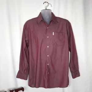Armani Exchange mens medium long sleeve dress shirt